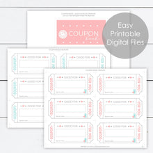 Load image into Gallery viewer, coupon cards
