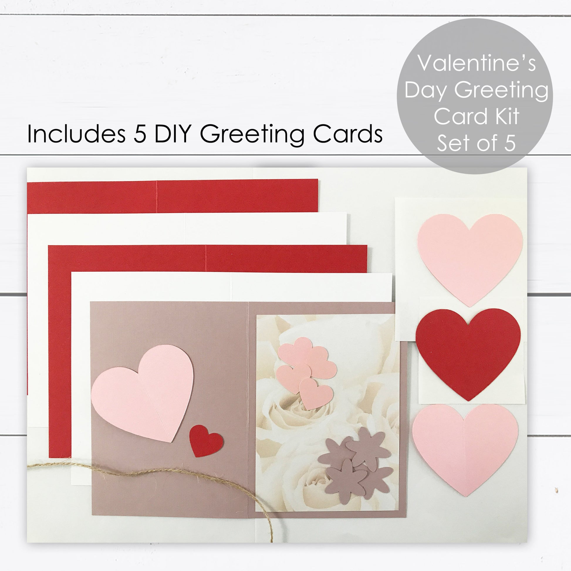 Valentine's Day DIY Greeting Card Kit for Kids – La Design Boutique