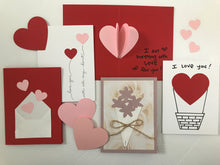 Load image into Gallery viewer, diy greeting cards for valentines day
