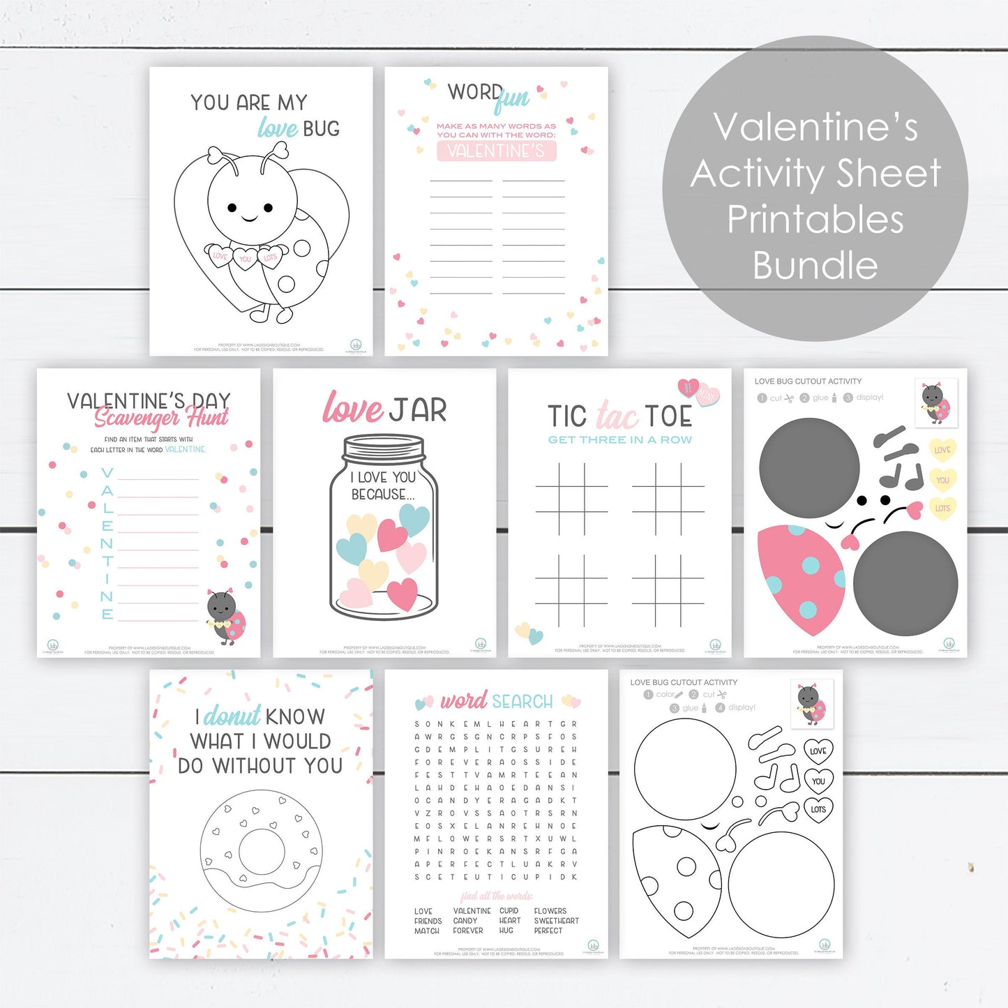 valentines day printables