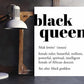 black queen definition art