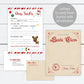 Letter to Santa Kit, Santa Kit, Believe in Santa, Christmas Kit, Northpole Postage, Christmas Stickers, Elf Report, Nice List, Personalized