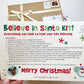 Letter to Santa Kit, Santa Kit, Believe in Santa, Christmas Kit, Northpole Postage, Christmas Stickers, Elf Report, Nice List, Personalized