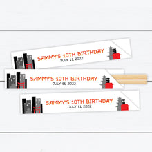 Load image into Gallery viewer, Japanese Chopsticks, Personalized Chopstick Sleeves, Japanese Party Favor, Japanese Party, Wedding Party Favor, Chopstick Sleeves, Tokyo
