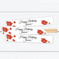 Cherry Blossom Chopsticks, Personalized Chopsticks, Chopsticks Personalized, Pink Cherry Blossoms, Red Cherry Blossoms, Chopstick Sleeve