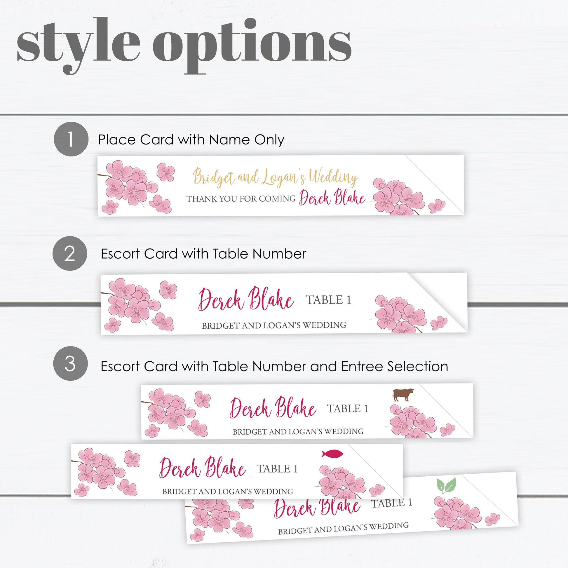 Personalized Chopstick Sleeve Escort or Place Card La Design Boutique Personalized Chopstick Sleeve Escort or Place Card La Design Boutique