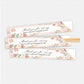 Wedding Chopstick Sleeves, Floral Wedding Chopstick Sleeves, Chopstick Sleeves, Romantic Florals, Wedding Party Favor, Personalized
