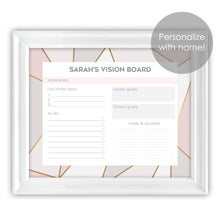 Load image into Gallery viewer, personalized vision board planner
