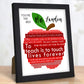 framed teacher gift